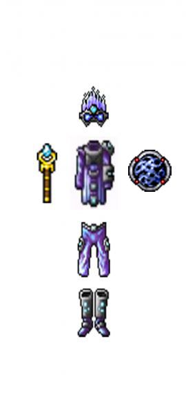 Roadstar Mage Set + Staff + 5 DIAS VIP
